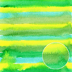 Yellow Green Blue Watercolor Stripes Background