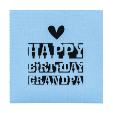 grandpa birthday card SVG cutting file, handmade birthday card for Grandpa