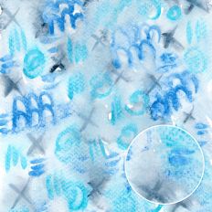 Watercolor Marks Blue Turquoise Grey Printable Backgrounds