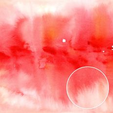 Red Orange Flowy Watercolor Printable Background