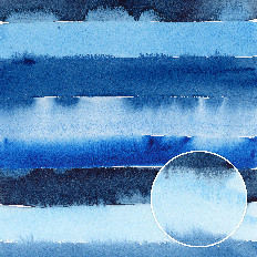 Blue Watercolor Stripes Printable Background