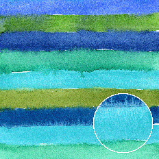 Blues & Greens Watercolor Stripe Background