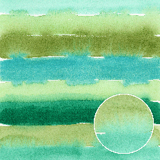 Green Turquoise Watercolor Stripes Background