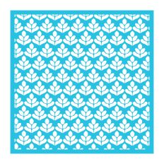 Abstract Bloom Stencil / Background SVG for Cutting Machines - Square