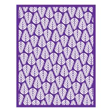 Abstract Leaves Stencil / Background SVG for Cutting Projects - Rectangle