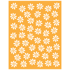 Daisy Flower Stencil / Background SVG for Cutting Machines