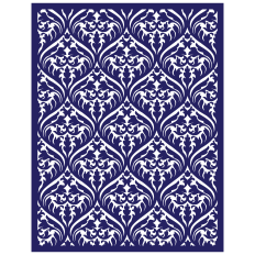 Filigree Damask Stencil / Background SVG for Cutting Machines