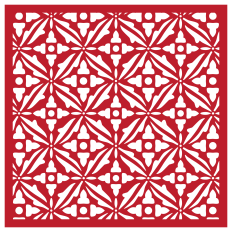 Geometric Filigree Pattern Stencil / Background SVG for Cutting Machines