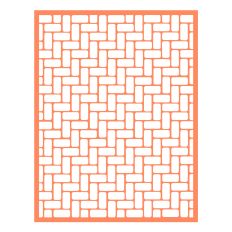Brick Herringbone Stencil / Background SVG for Cutting Machines - Rectangle