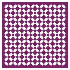 Persian Geometric Pattern Stencil / Background SVG for Cutting Machines