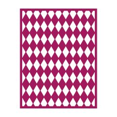 Argyle Stencil / Background SVG for Cutting Machines - Rectangular