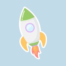Green Space Rocket 