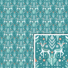 Enchanted Nordic Reindeer 
