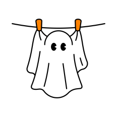 Ghost SVG | Halloween SVG | Halloween Clipart