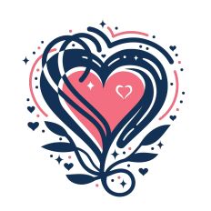 Heart with Leaf Decor 2