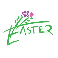 Handwritten Easter Flowers