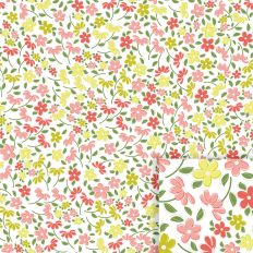 Springtime Ditsy Floral Seamless background pattern