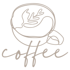 Coffee Line Art Design