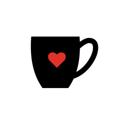 Coffee Cup with Heart