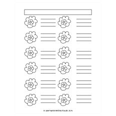 Printable Artist Color Swatch Template #14
