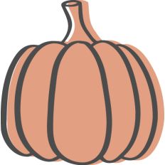 Colored Pumpkin