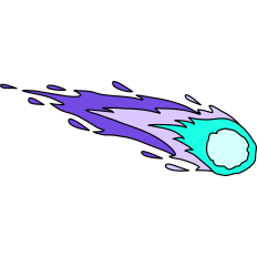 Falling Comet