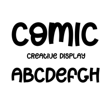 Comic font