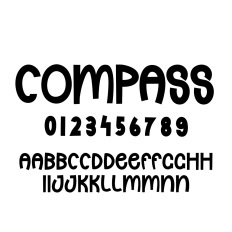 Compass Handwritten Font