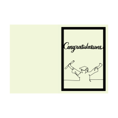 Graduation A7 Card SVG Cutout Design