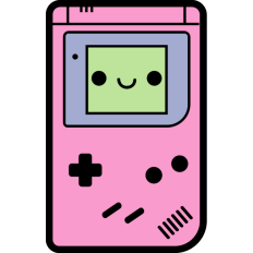 retro console kawaii