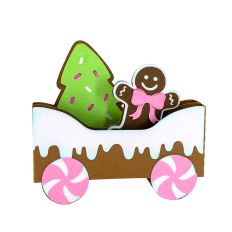 Cookie Train Car Box Card