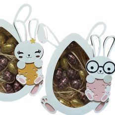 Bunny Egg-Shaped Treat Box