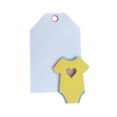 Baby Clothes Layered Tag