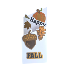 Happy Fall Z fold card