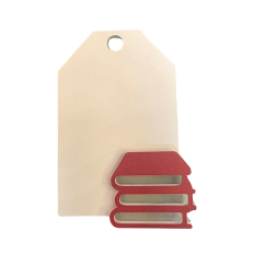 Books Layered Tag