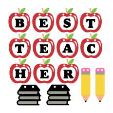 Best Teacher Banner