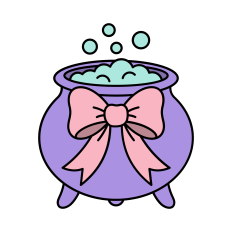 Cauldron SVG | Halloween SVG | Halloween Clip Art