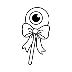 Eyeball SVG | Halloween SVG | Coquette SVG