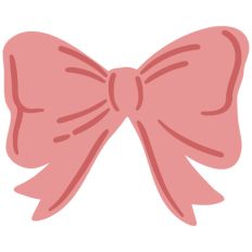 Coquette Bow with Tails