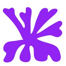 Coral Shape Cut File Design Inspired by Abstract Expressionism 