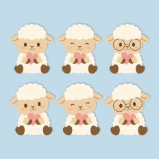 Cute Easter Lamb