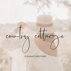 Country Cottage Script Font