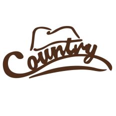 Country cowboy hat