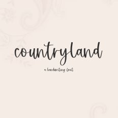 Countryland Script Font