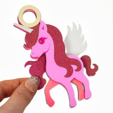 Pink Unicorn Ornament