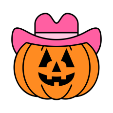 Pumpkin SVG | Halloween SVG | Fall SVG | Western SVG