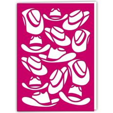 Cowboy Hat Greetings Card