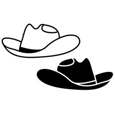 Cowboy and Cowgirl Hats