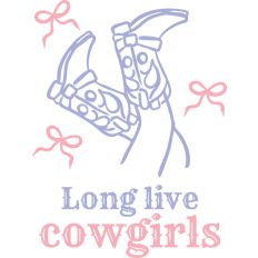Long live cowgirl boots and bows