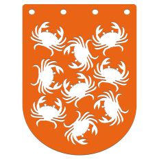 Crab Bunting Pennant Flag Garland